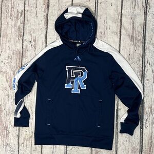 Rhode Island Rams URI Adidas NCAA College Hoodie Pullover Jumper Sweatshirt